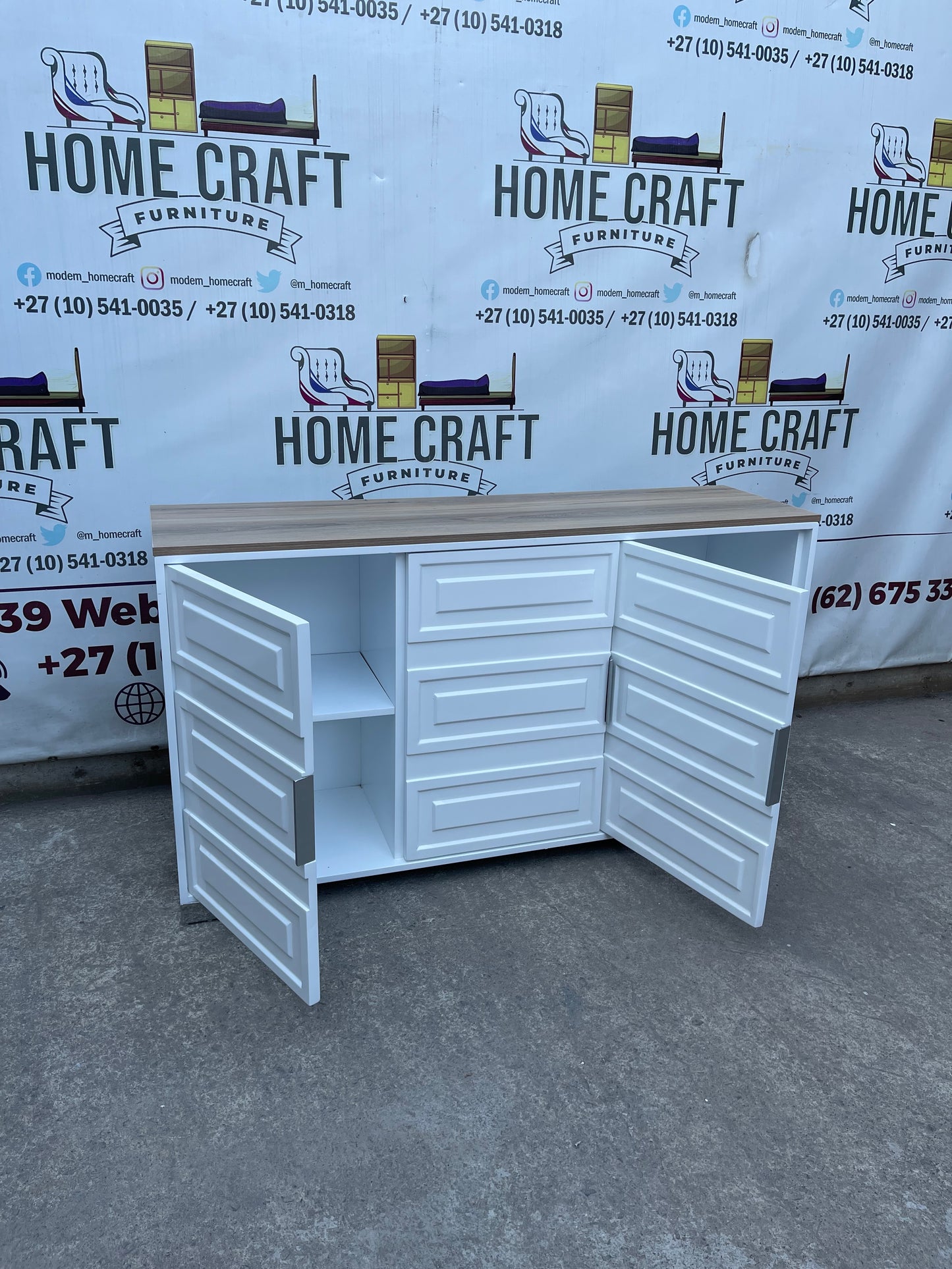 Nozi 3 Door Server With Savanna Top