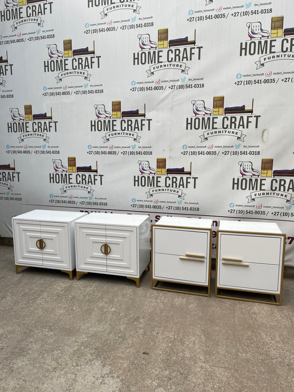 2 Door Pedestals & 2 Drawer Pedestals Combo