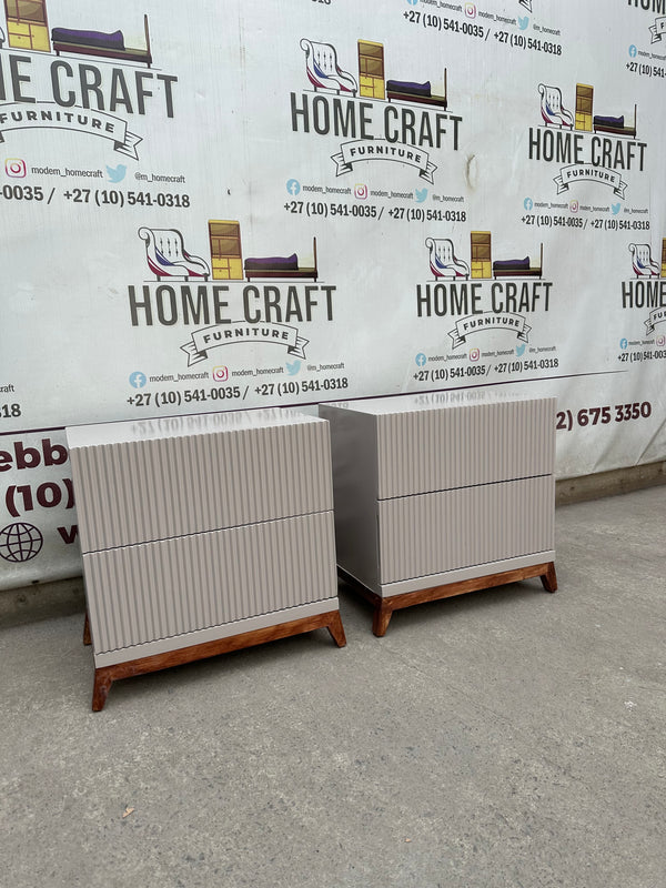 Moloko 2 Drawer Pedestals x 2