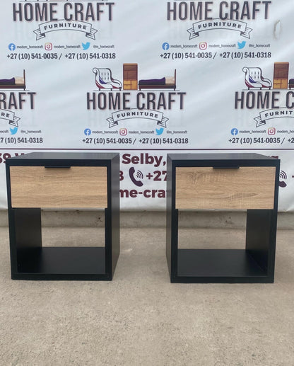 1 Drawer Bottom Shelf Pedestals