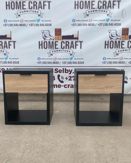 1 Drawer Bottom Shelf Pedestals