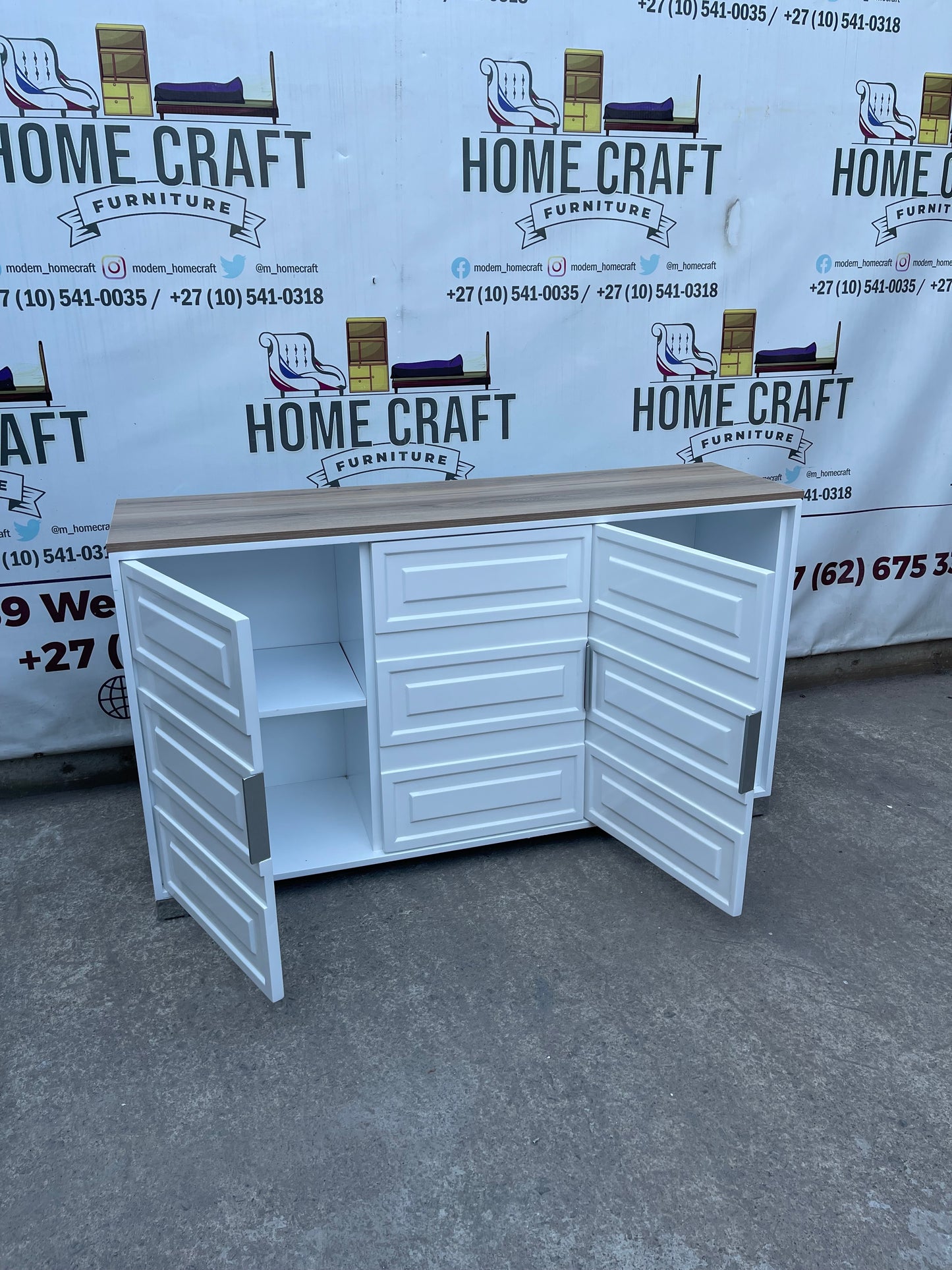 Nozi 3 Door Server With Savanna Top