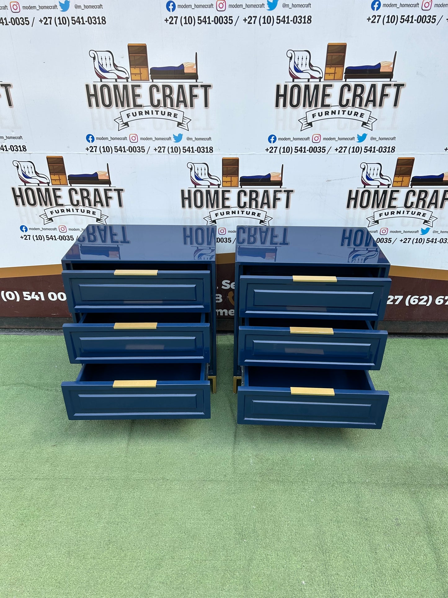 3 Drawer Pedestals
