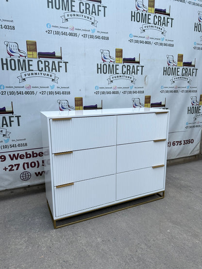 6 Drawer Chest of Drawers | Line Design |