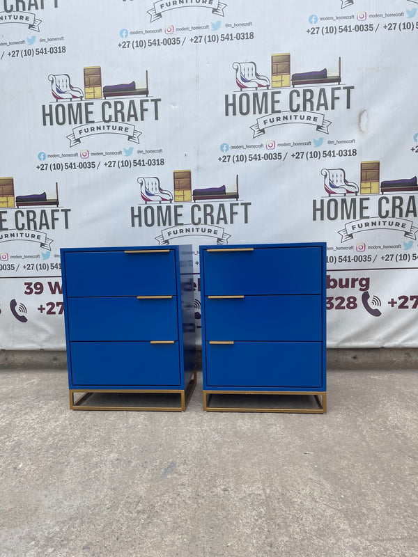 Thuli 3 Drawer Pedestals x 2