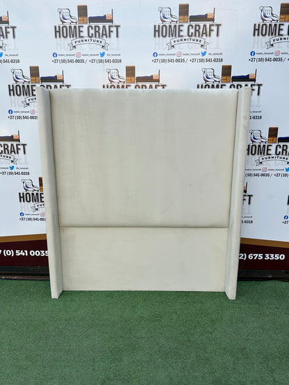 Queen Plain Headboard - Cream