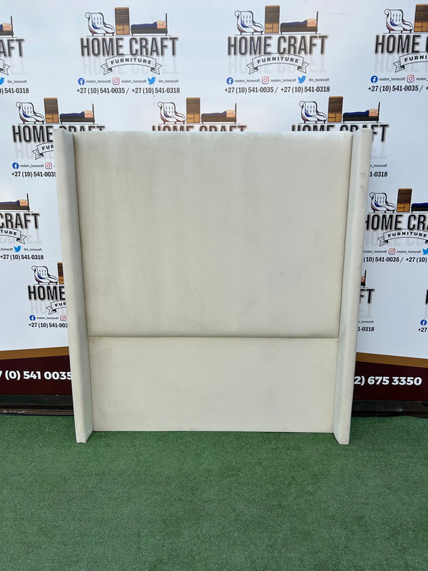 Queen Plain Headboard - Cream