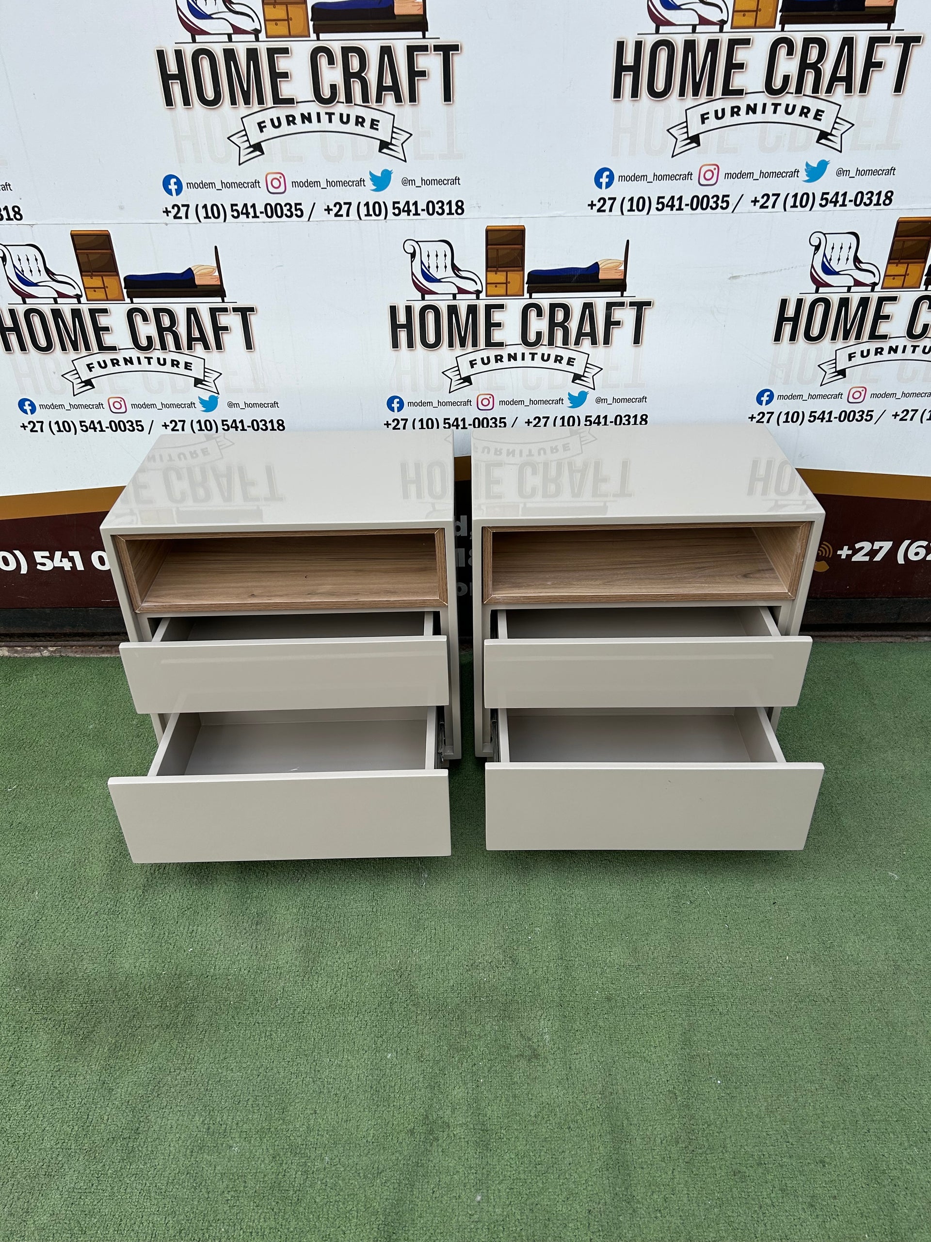 Top Shelf - 2 Drawer Pedestals