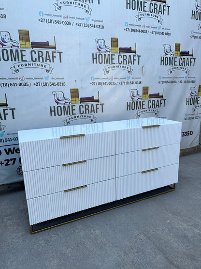 Rowheda - 6 Drawer Chest of Drawers