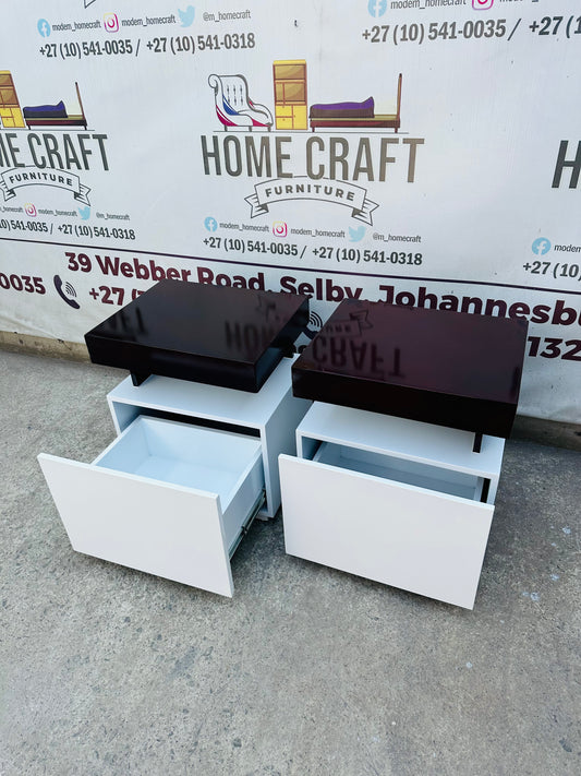 1 Drawer Wood Veranda Pedestal