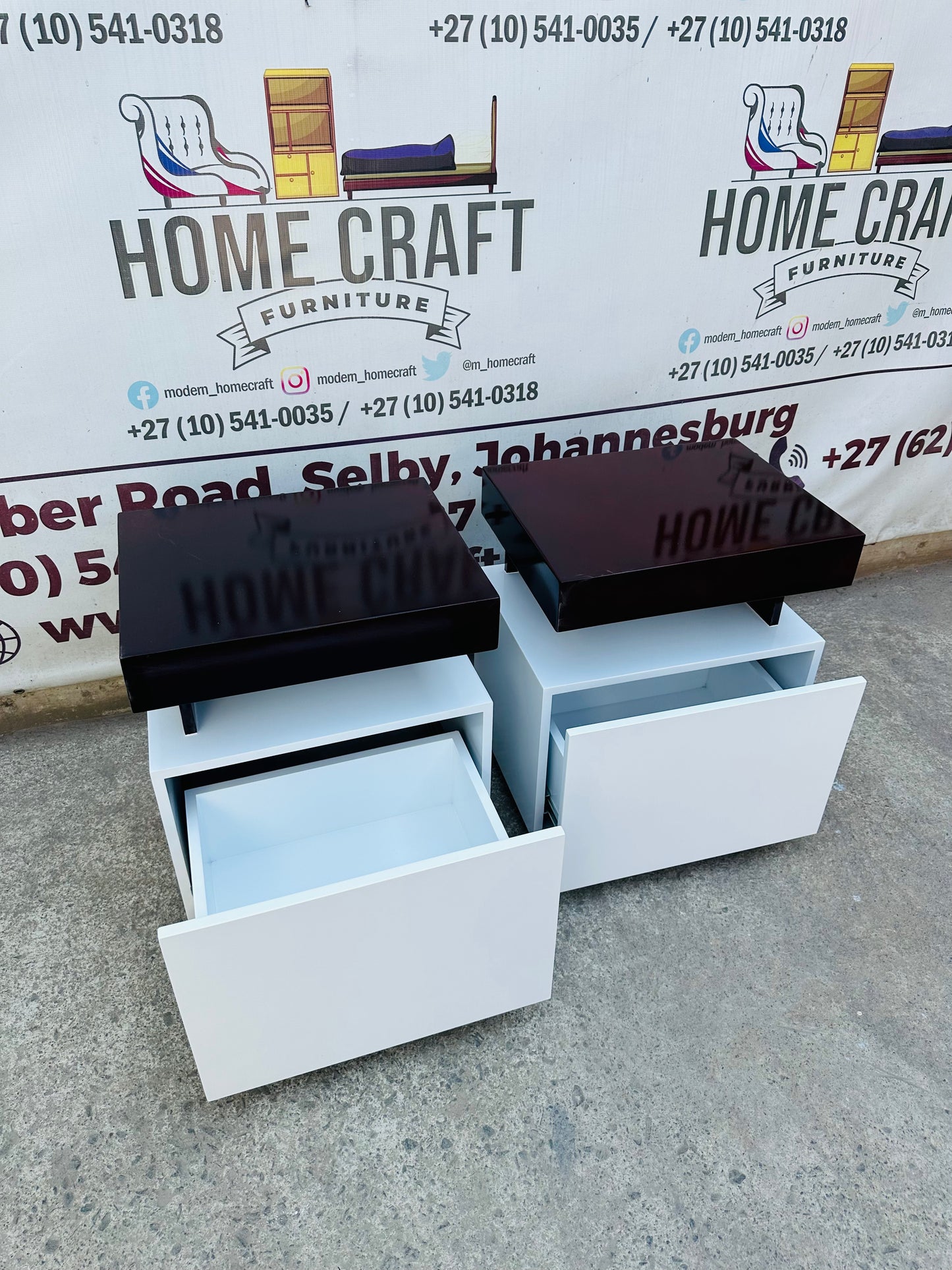 1 Drawer Wood Veranda Pedestal