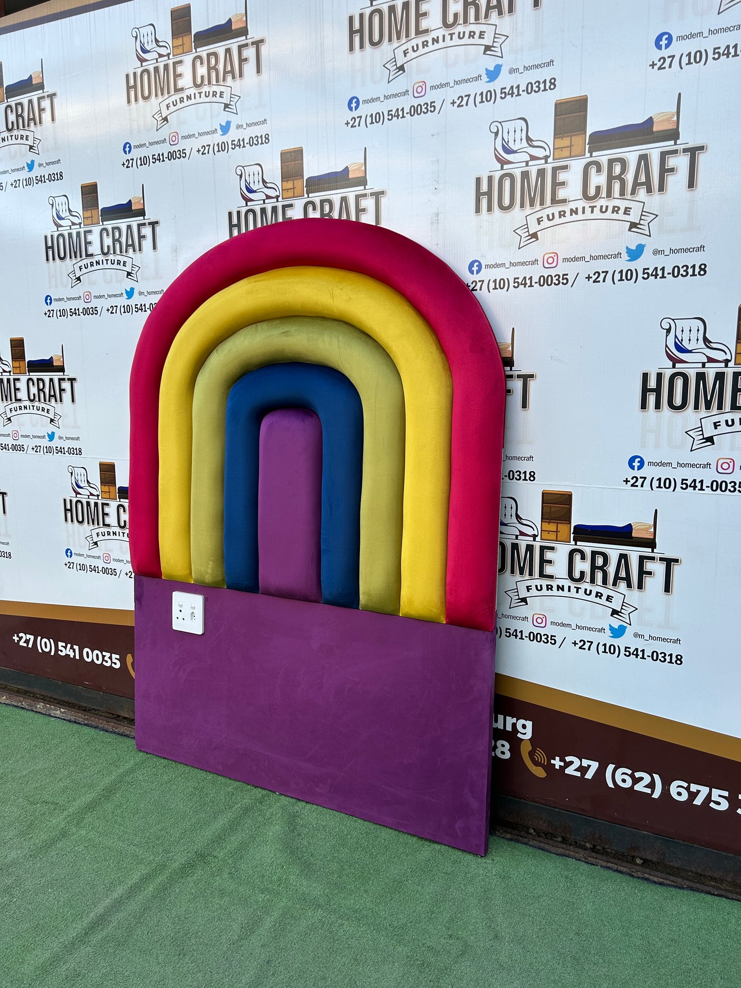 Queen Curved Panels Headboard