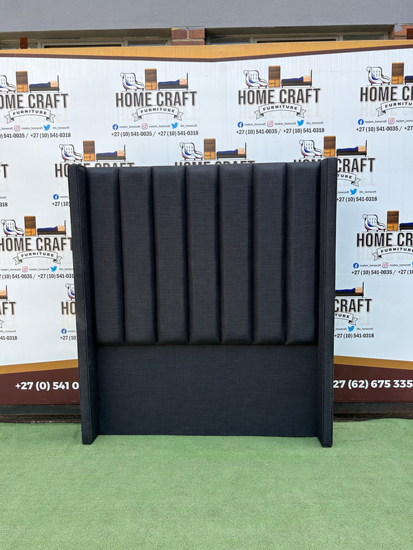 Straight Panels Headboard With Wings