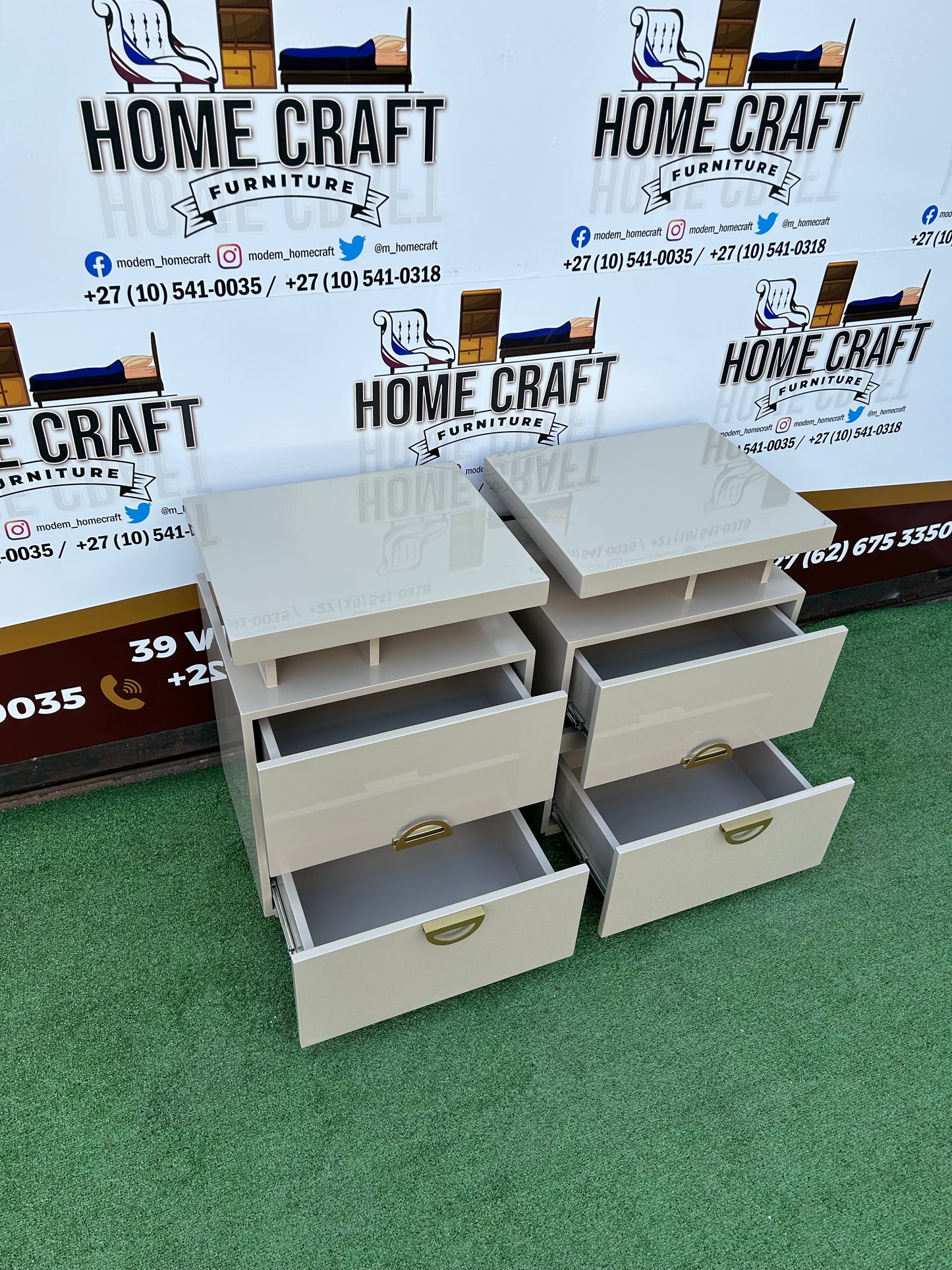 2 Drawer Pedestals