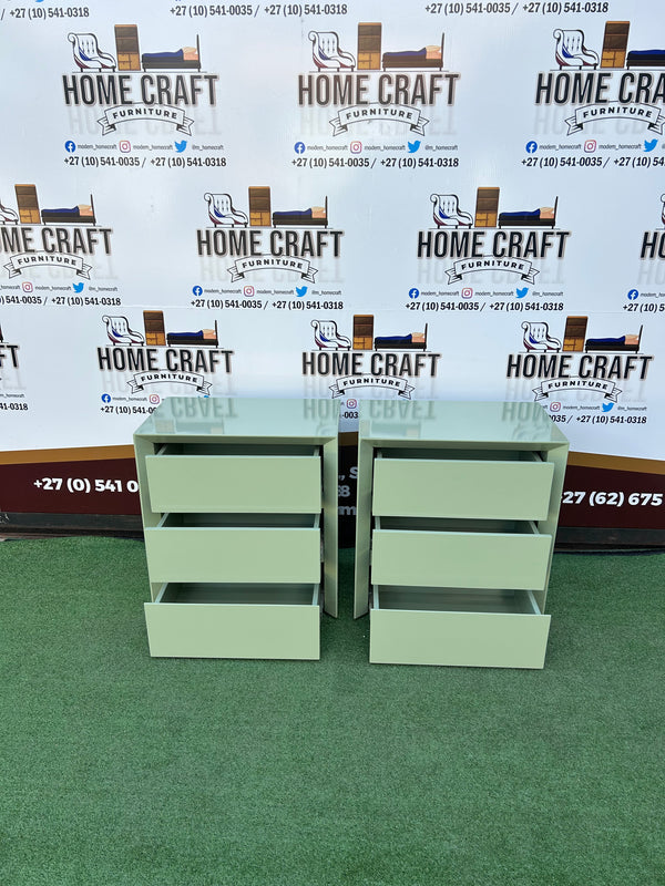 Cebile - 3 Drawer Pedestals x 2 Face
