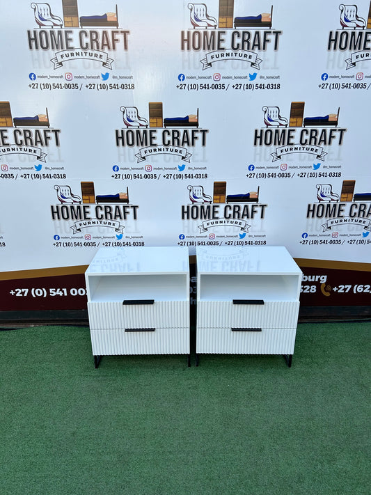 2 Drawer Pedestals x 2 (Top Shelf)