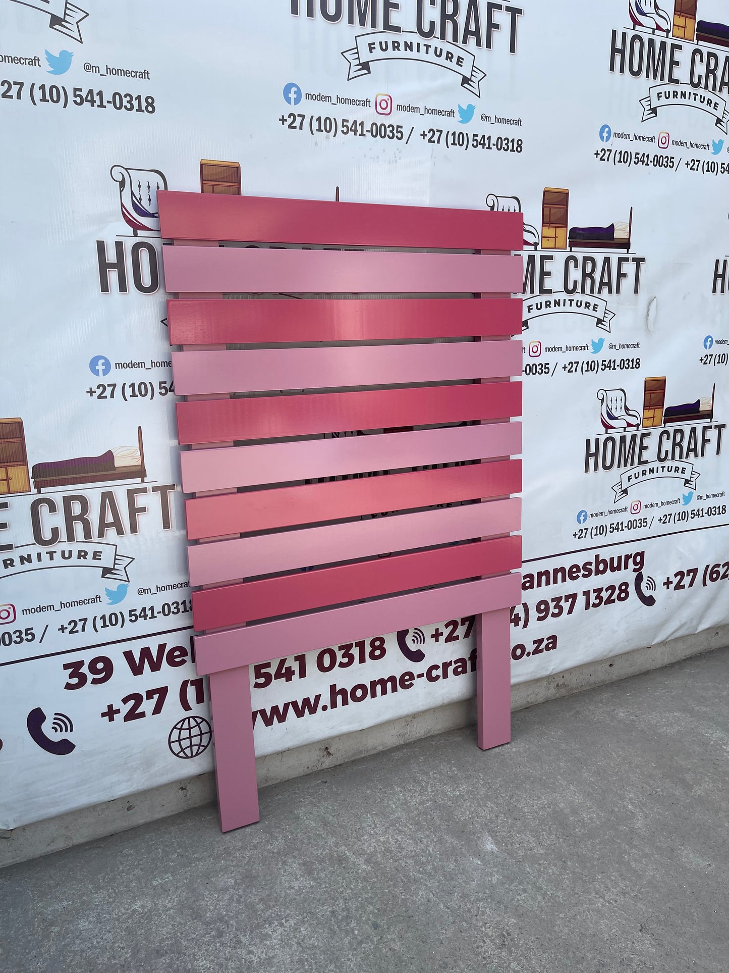 Single Wooden Headboard