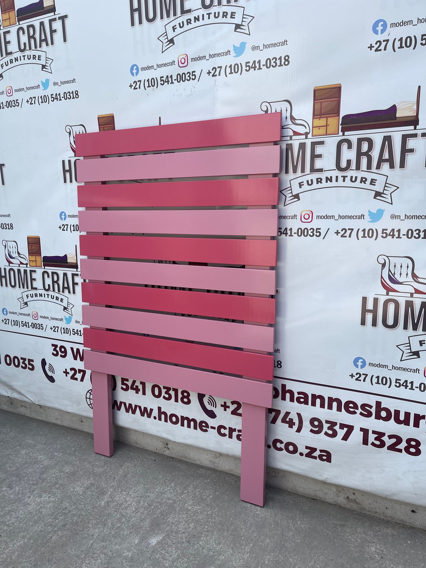 Single Wooden Headboard