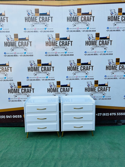 Emily 3 Drawer Pedestals