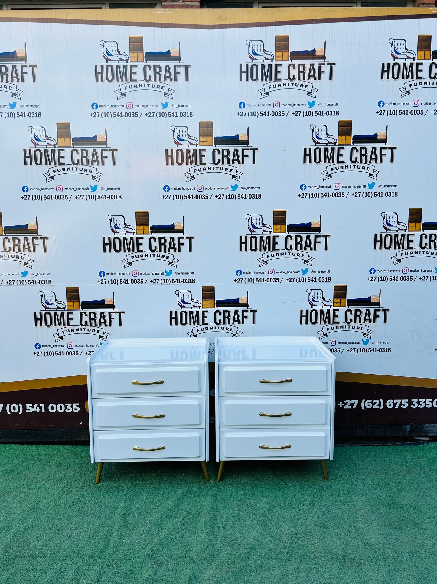 Emily 3 Drawer Pedestals