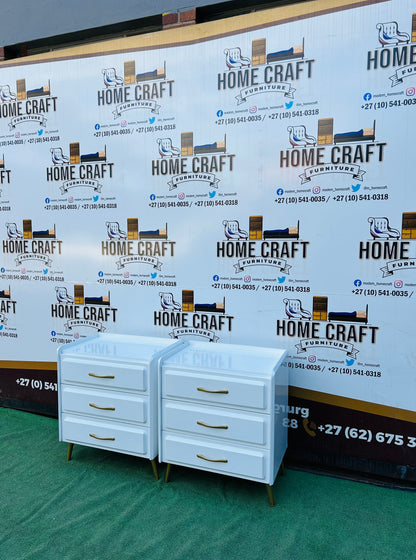 Emily 3 Drawer Pedestals