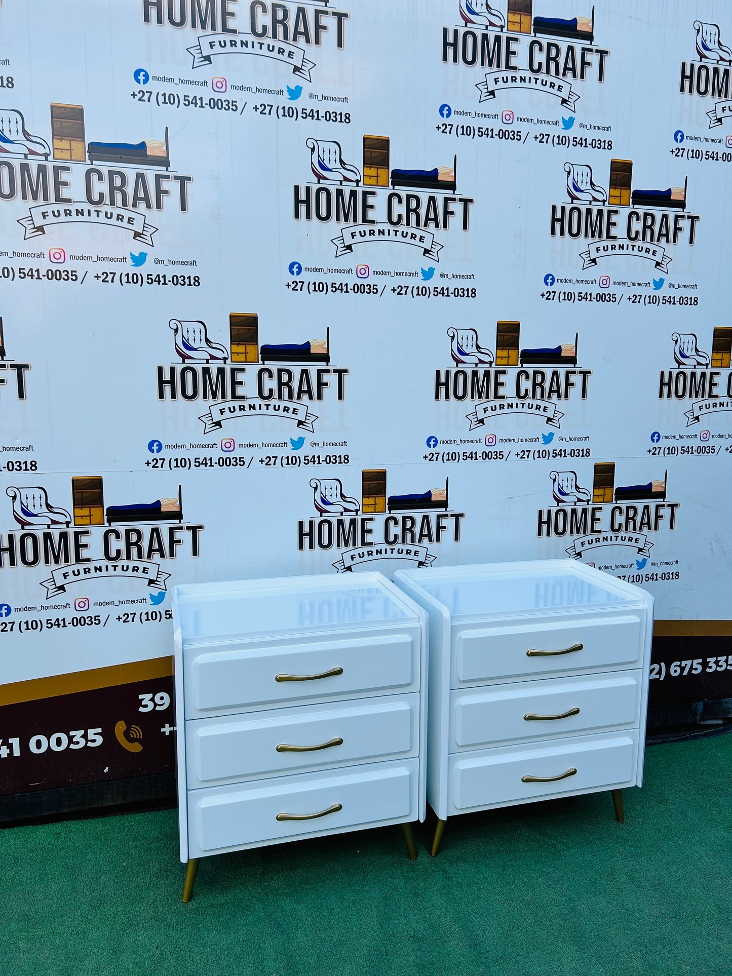 Emily 3 Drawer Pedestals