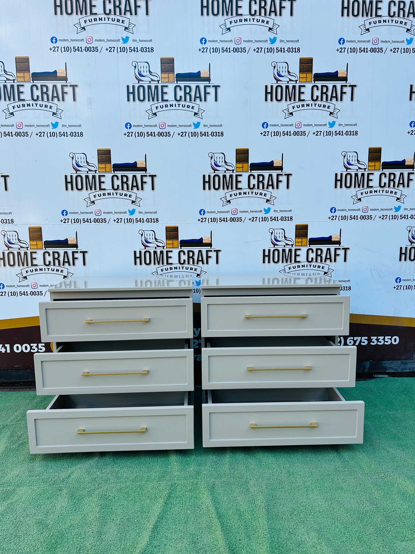 Lupi - 3 Drawer Pedestals