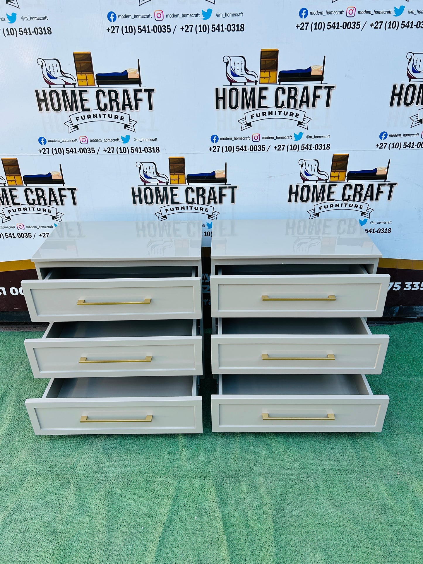 Lupi - 3 Drawer Pedestals