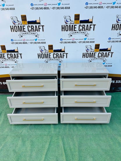 Lupi - 3 Drawer Pedestals