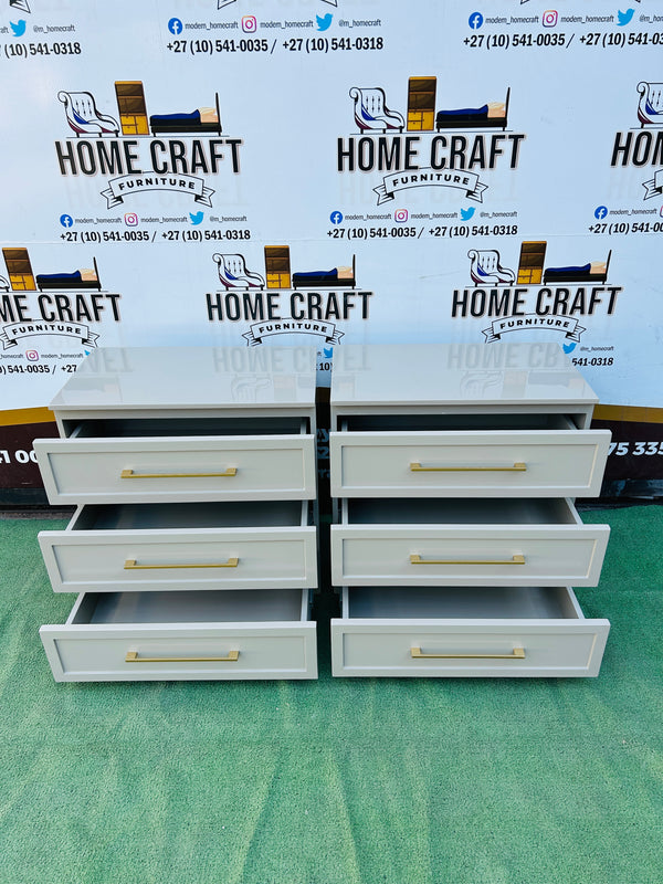 Lupi - 3 Drawer Pedestals