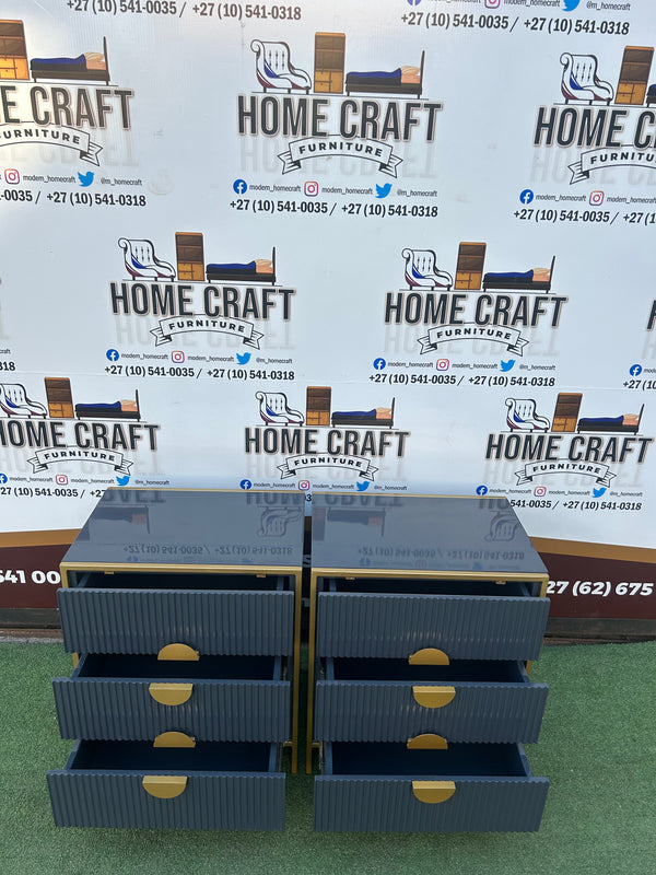 3 Drawer Pedestals x2