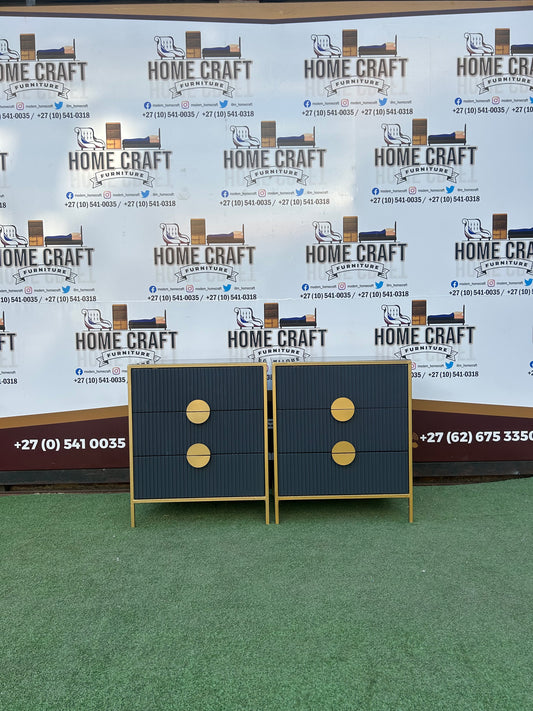 3 Drawer Pedestals x2