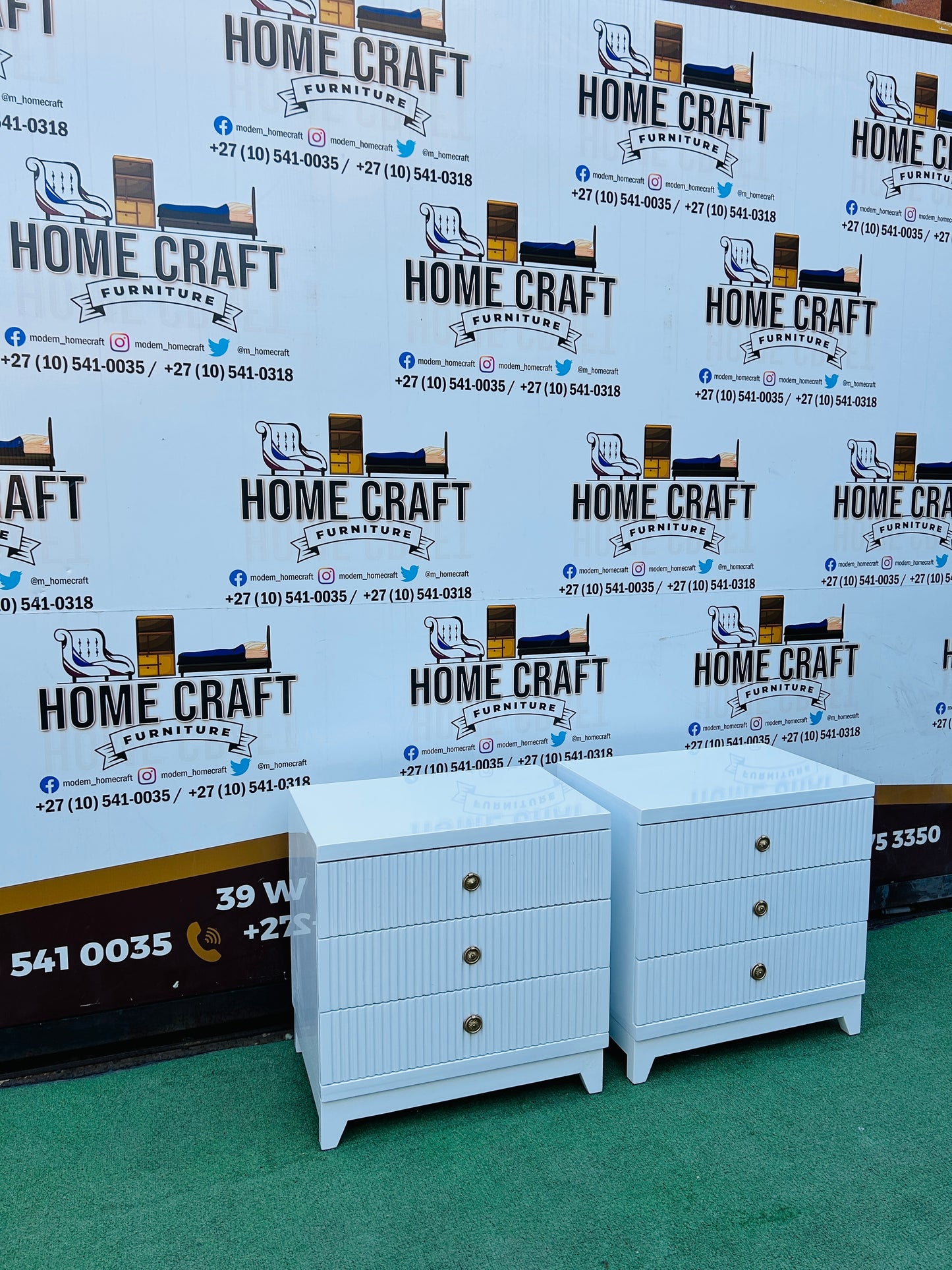 Portia - 3 Drawer Pedestals