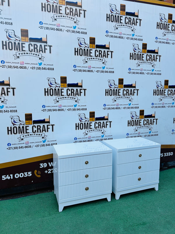 Portia - 3 Drawer Pedestals