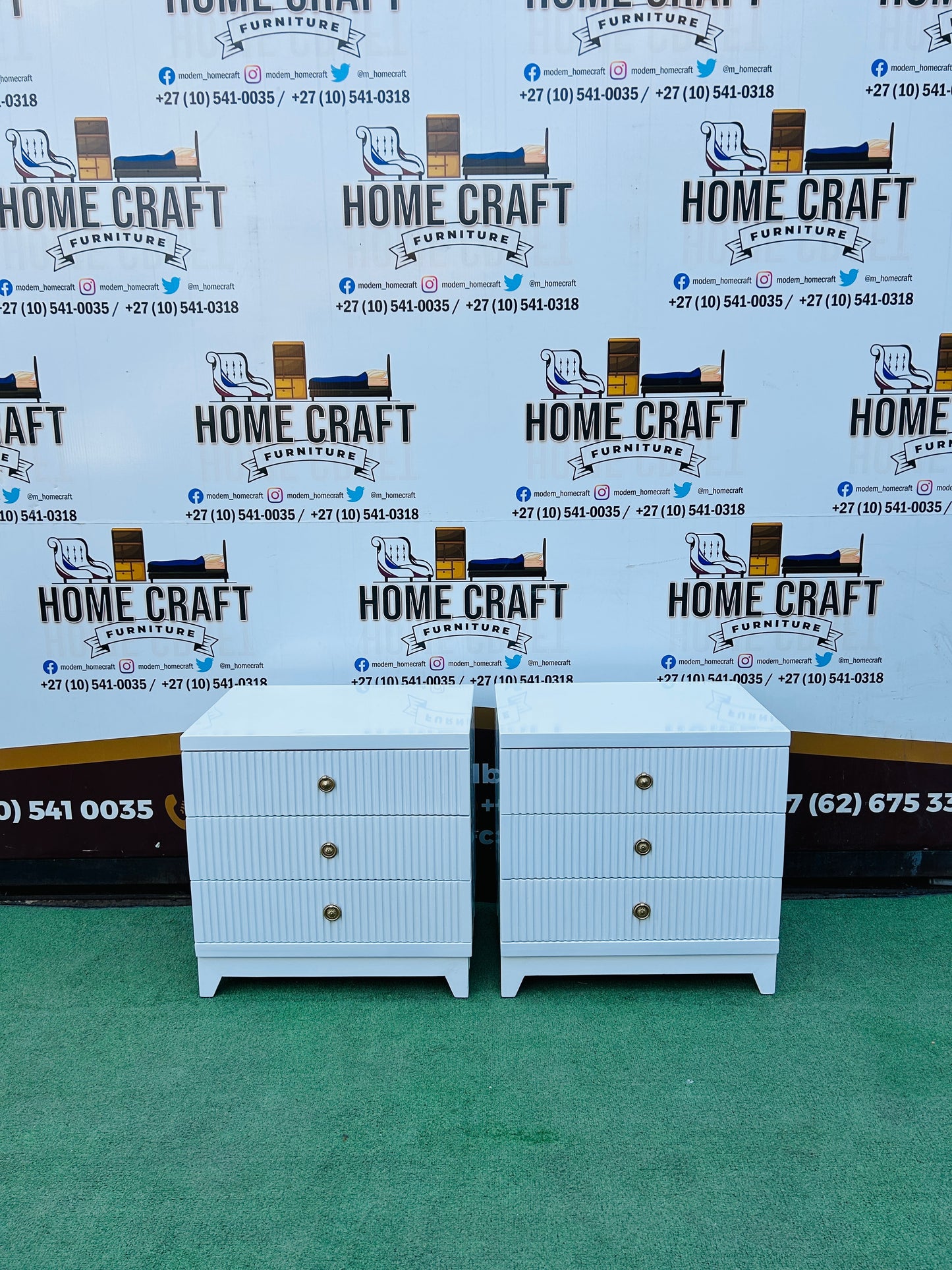 Portia - 3 Drawer Pedestals