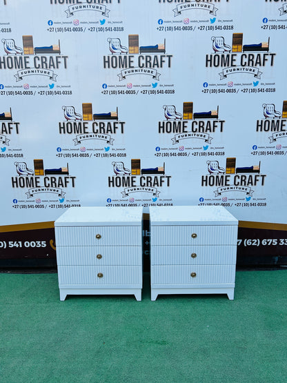 Portia - 3 Drawer Pedestals