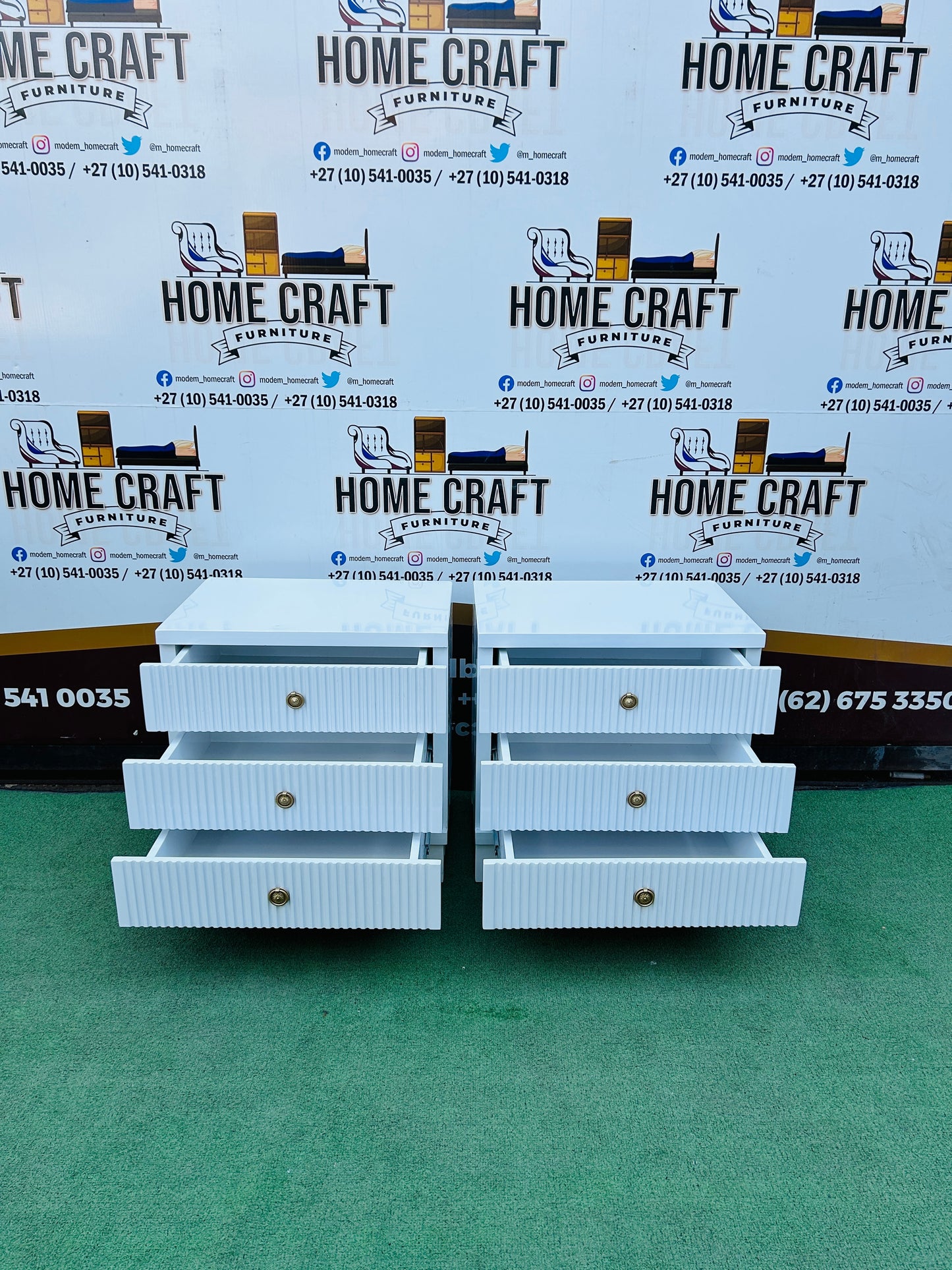 Portia - 3 Drawer Pedestals