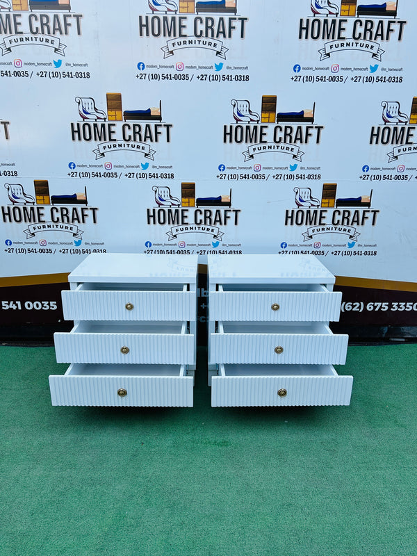 Portia - 3 Drawer Pedestals