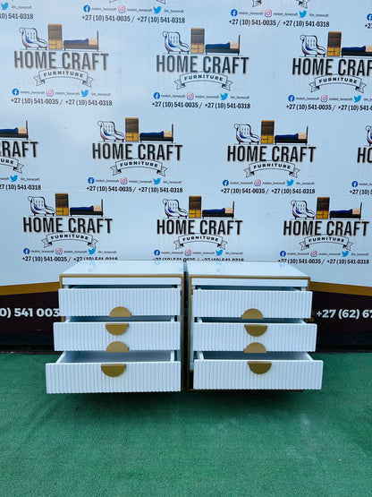 Mbali 3 Drawer Pedestals