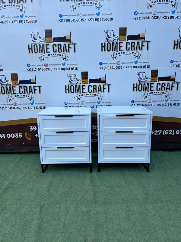 Chantelle - 3 Drawer Pedestals