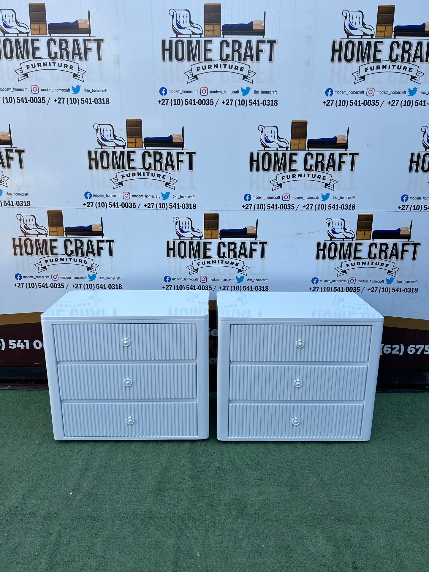 Shadrock - 3 Drawer Pedestals