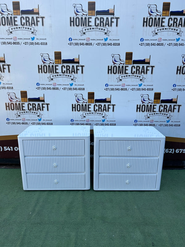 Shadrock - 3 Drawer Pedestals