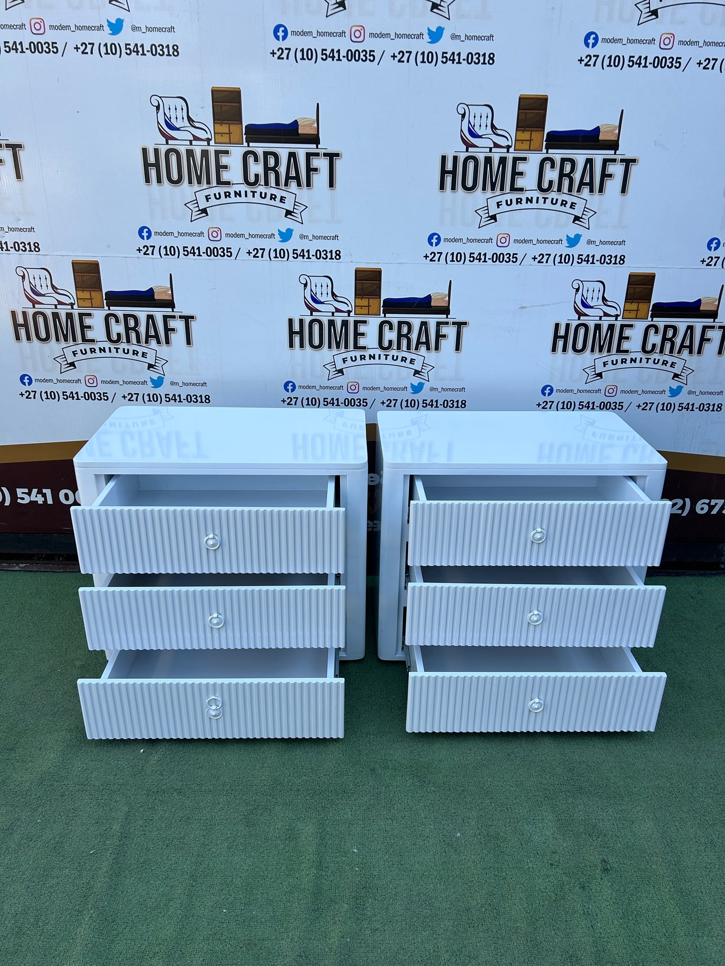 Shadrock - 3 Drawer Pedestals