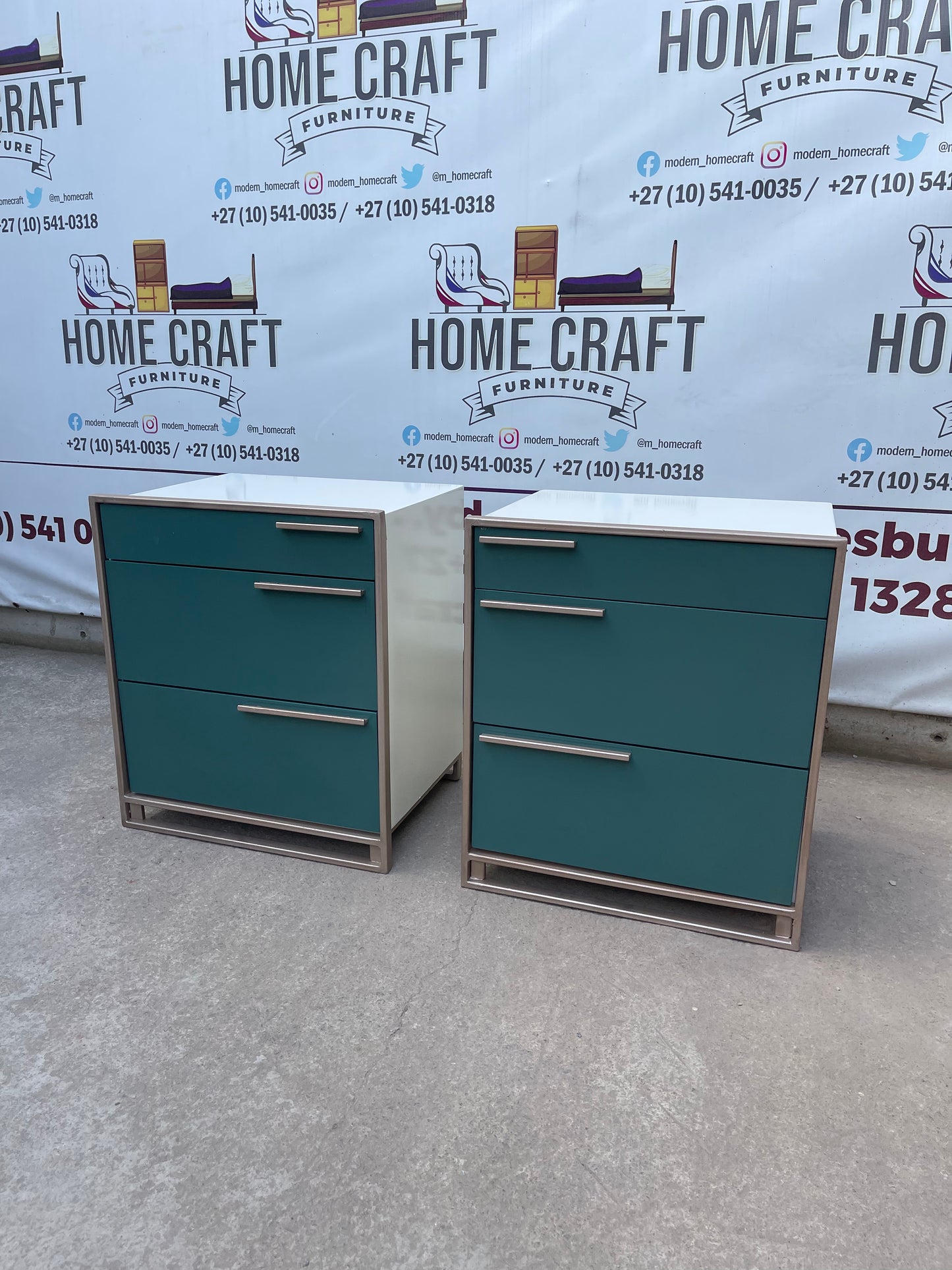 3 Drawer Pedestals