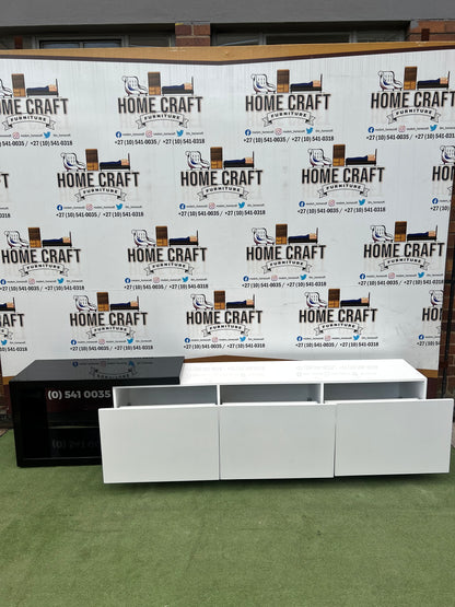 Thulani - 3 Drawer Tv Stand Wood Cover