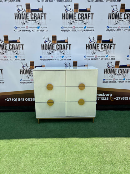 Chest of Drawers and Pedestals x2