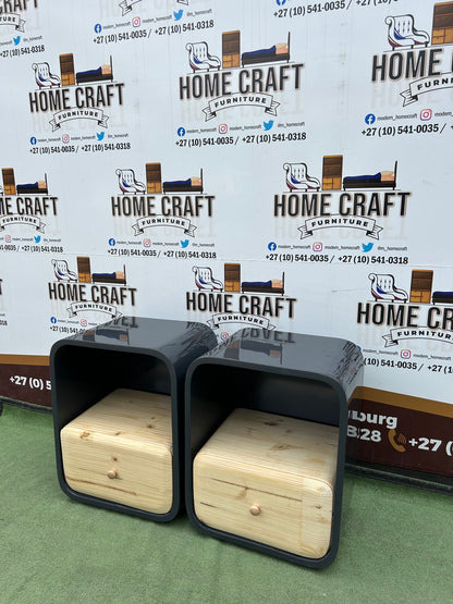 Nkhabiso - 1 Drawer Pedestals with Round Shape