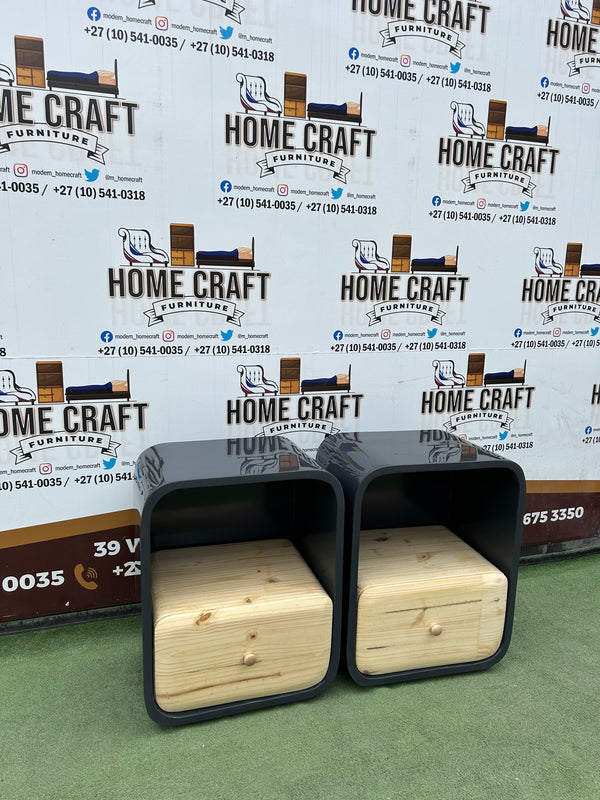 Nkhabiso - 1 Drawer Pedestals with Round Shape