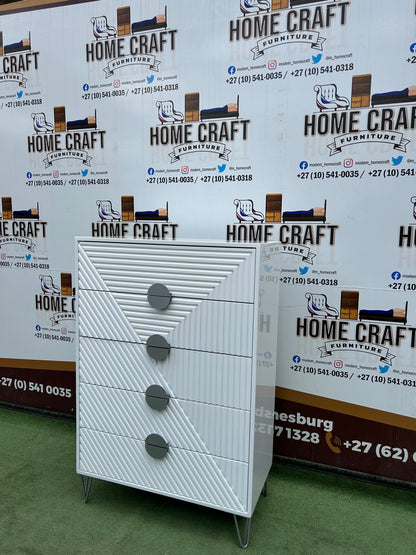 Lerato - 5 Drawer Chest of Drawers