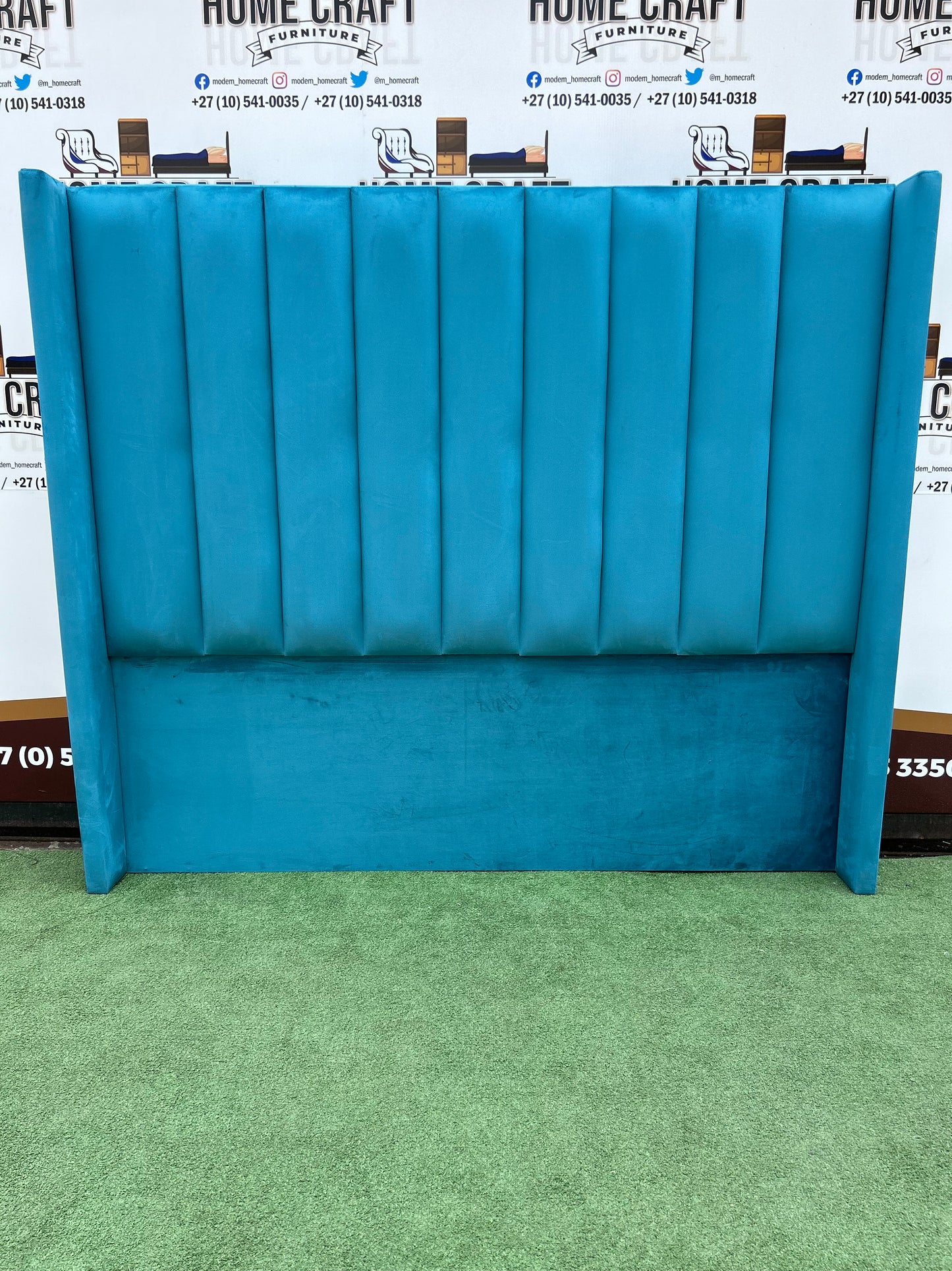 Straight Panels With Wings Headboard